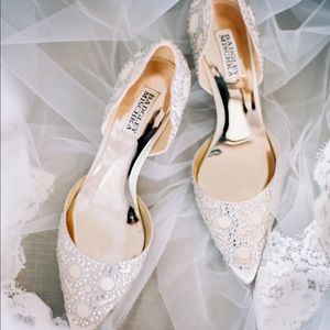 Badgley Mischka Ginny Embellished d'Orsay Pump